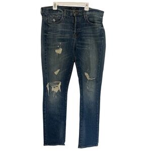 J BRAND Women’s pants‎ destroyed blue colour size 30